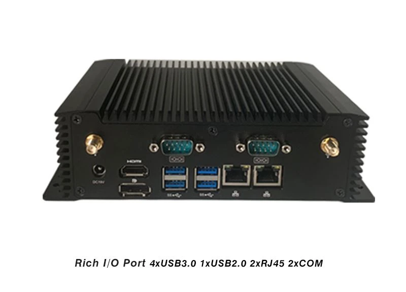 AOS-SEM8F41SB HOM86 4K Display Embedded Industrial Computer IO Port